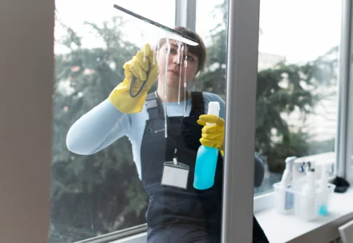 Nettoyage de vitres intérieures et extérieures à Étricourt-Manancourt